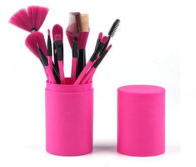 12pcs Makeup Brush Set Blush Eyeshadow Eyelash Highlighter Makeup Brush - HadafExpress