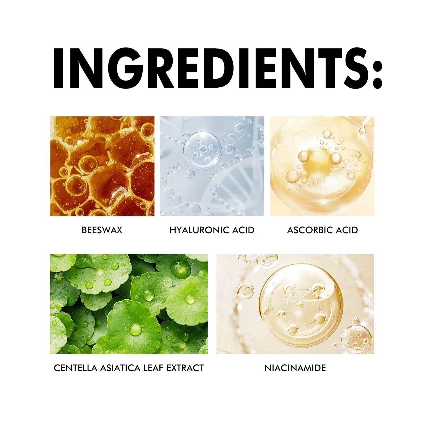 Hoygi Hyaluronic Acid Sunscreen Stick Gentle Moisturizing UV Protection For Sunburned And Reddened Skin - HadafExpress