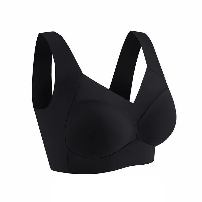 2PCS Comfortable Lace Sports Bras – Backless, Seamless, and Wireless (L–3XL)