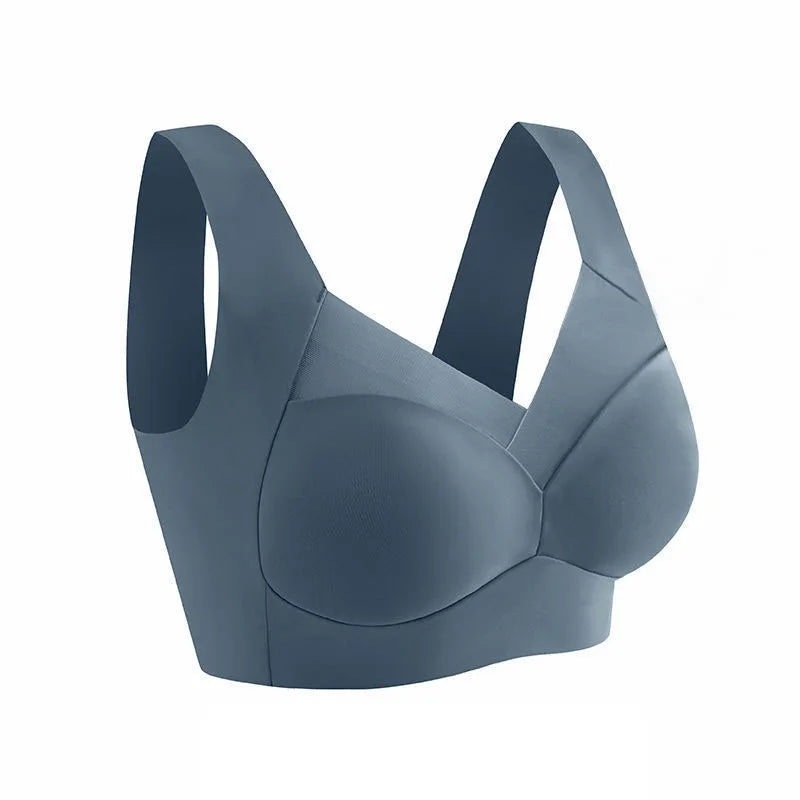 2PCS Comfortable Lace Sports Bras – Backless, Seamless, and Wireless (L–3XL)