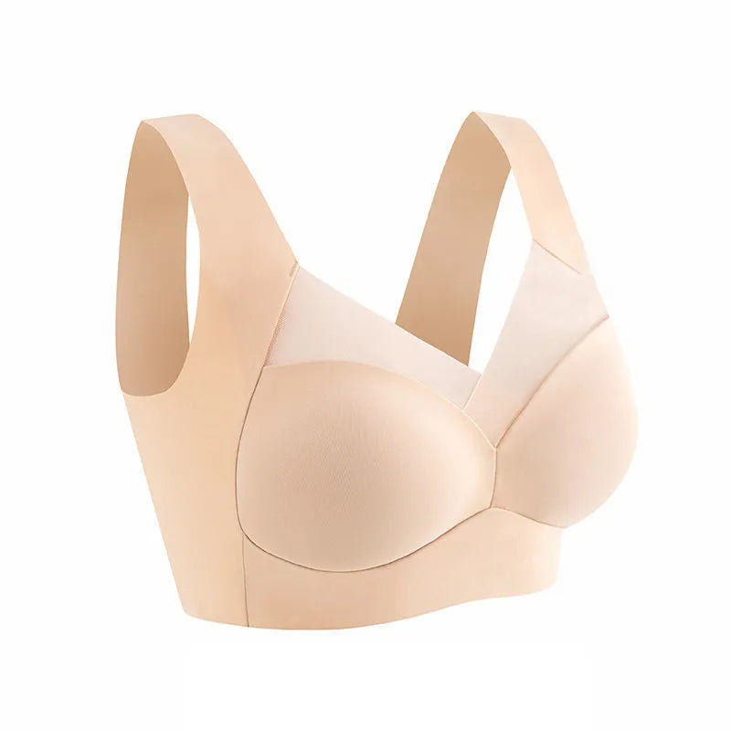 2PCS Comfortable Lace Sports Bras – Backless, Seamless, and Wireless (L–3XL)